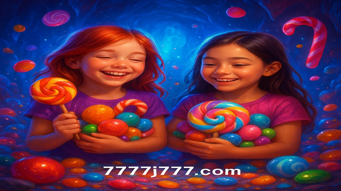 7j77 গেমিং প্ল্যাটফর্মে Sweet Bonanza-র জাদুকরী জগৎ আবিষ্কার করুন। দুইজন হাস্যোজ্জ্বল মেয়ে পুরোপুরি ক্যান্ডি ও মিষ্টিতে গড়া একটি কল্পলোকের চারপাশে ঘিরে রয়েছে।